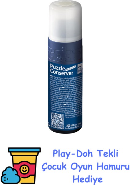 (179541) Yapboz Koruyucu + Play-Doh Oyun Hamuru