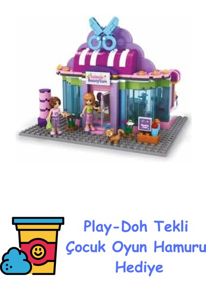 Sweet Girl Tatlı Kuaför 24609 + Play-Doh Oyun Hamuru