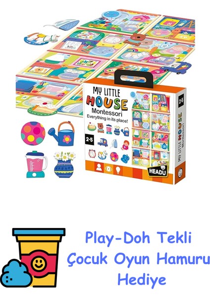 IT20836 Kutu Oyunu, Siyah + Play-Doh Oyun Hamuru