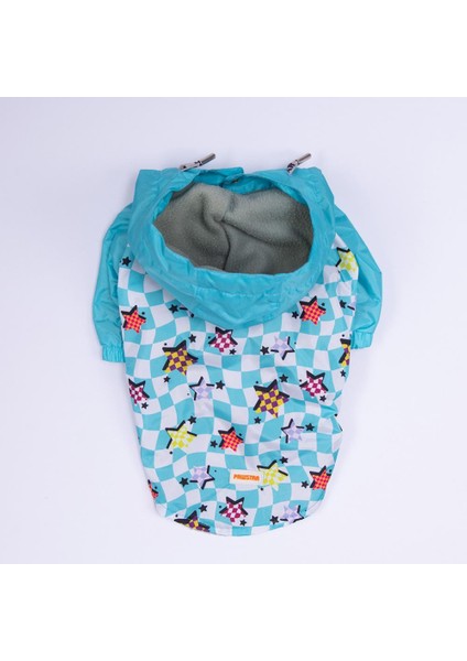 Barcelona Nights Yıldız Desenli Köpek Mont Köpek Yağmurluk Köpek Kıyafeti Köpek Elbisesi indirimleri