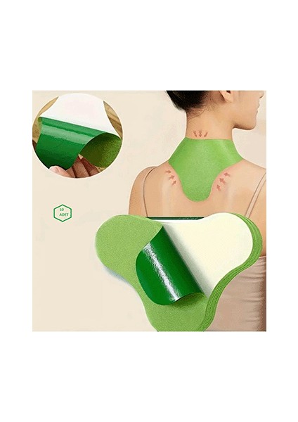 Sırt, Omuz, Bel, Boyun, Fıtık Için Bitkisel Isıtmalı Yakı Bandı 10 Adet