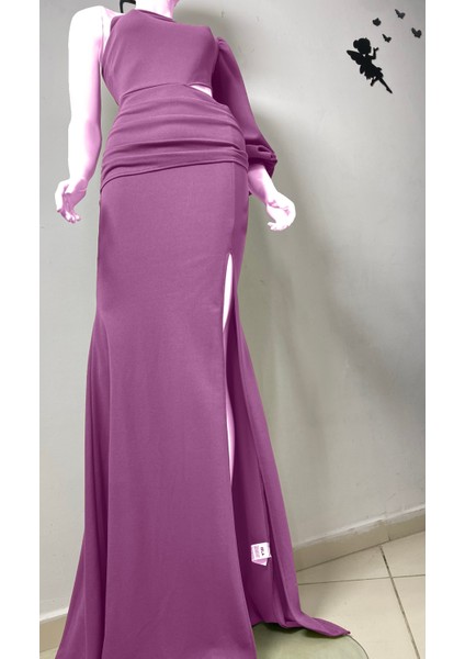 Tek Omuz Pencere Detay Abiye fiyatları