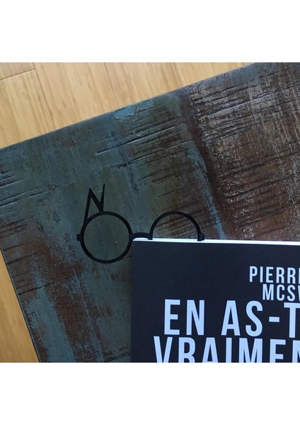 Harry Potter Gözlük ve Şimşek Izli Kitap Ayracı (Craftix) modelleri