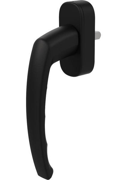 Aluminyum Pencere Kolu Lizbon Siyah Tutamaç