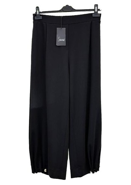 5615 Sentez Paçası Kapsüllü Aura Şalvar Pantolon