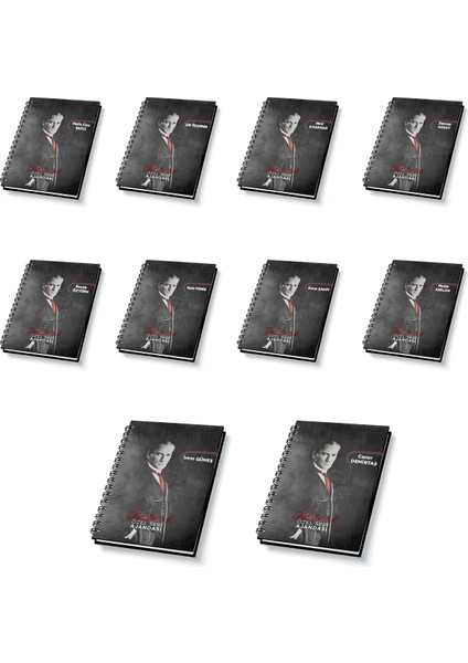 Kişiye Özel Isimli Atatürk Ajanda 2026 10'lu