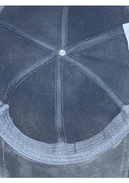 %100 Süet Deri Kışlık Erkek Cap Şapka