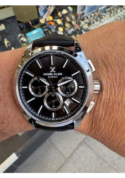 SNL13809.2 Orijinal, Aktif Fonksiyonlu, 3 Atm Su Geçirmez, Deri Kordonlu Erkek Kol Saati