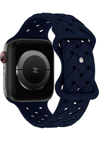 Apple Watch Seri 10-42MM 38/40/41 mm Uyumlu Soft Silikon Ayarlanabilir Kordon