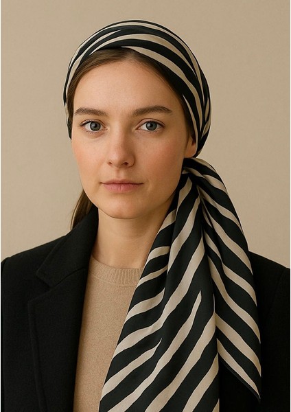 Zebra Desenli Fular Şal Aksesuar fiyatları