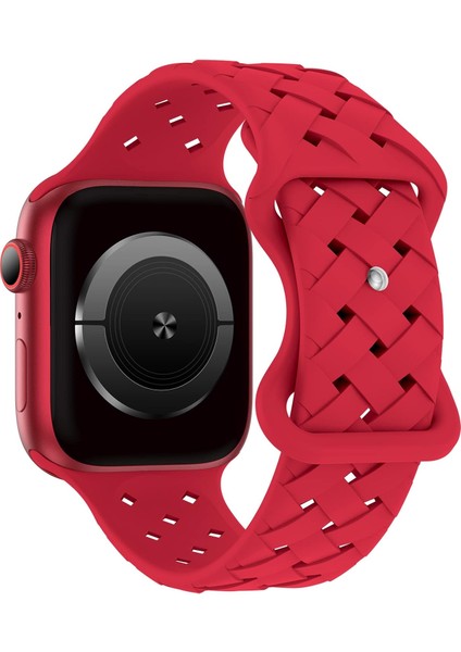 Apple Watch Seri 10-42MM 38/40/41 mm Uyumlu Soft Silikon Ayarlanabilir Kordon