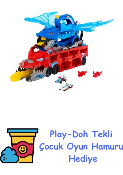 Dev Taşıyıcı Tır JBM72 + Play-Doh Oyun Hamuru