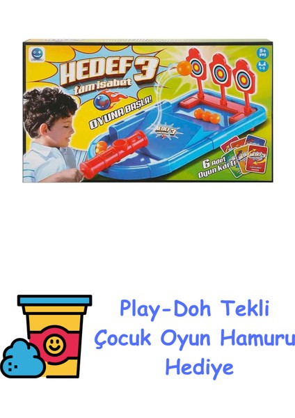 Oyun Hedef Basket + Play-Doh Oyun Hamuru