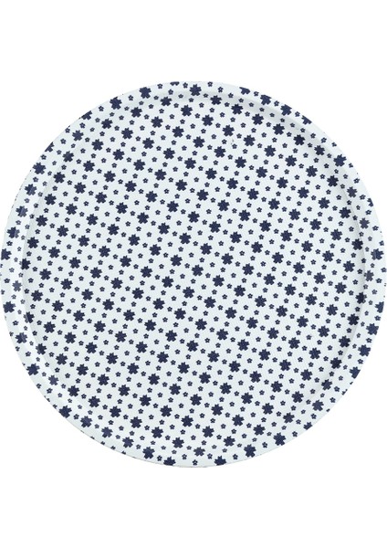 Rêve Bleu Petite Fleur Yuvarlak Tepsi indirimleri