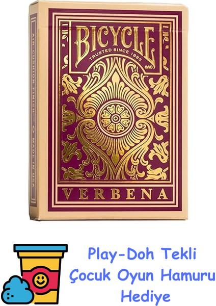 Verbena Oyun Kartları + Play-Doh Oyun Hamuru
