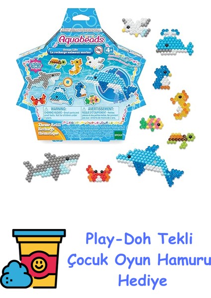 Okyanus Yaşamı + Play-Doh Oyun Hamuru