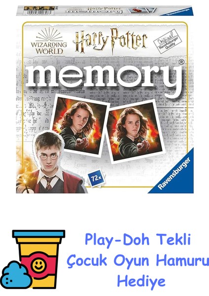 , Harry Potter Hafıza Oyunu, Hafıza Oyunu + Play-Doh Oyun Hamuru
