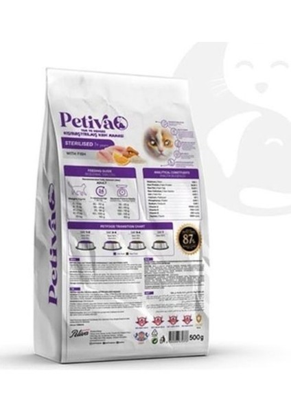 Kısırlaştırılmış Yetişkin Kediler Için Balık Etli Kuru Kedi Maması 7 kg modelleri