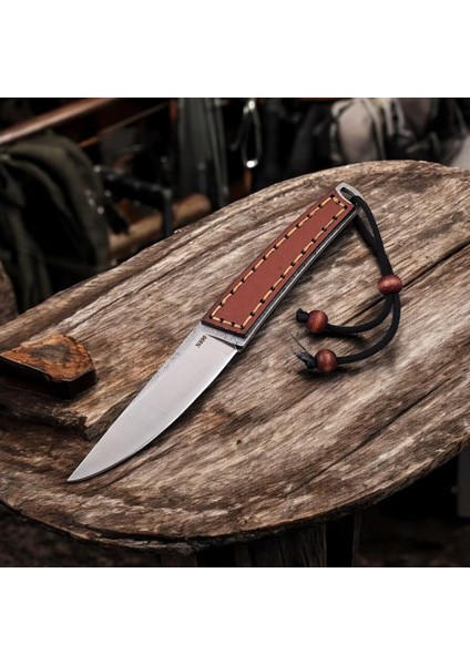 Keskinlik ve Şıklığın Buluşması:deri Saplı Outdoor N690 Böhler Çelik fiyatları