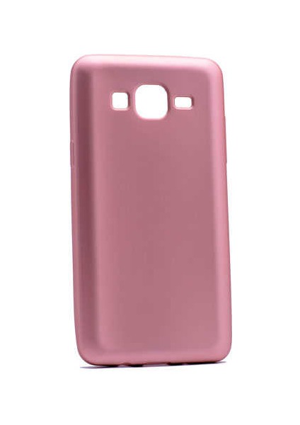 ESLIFETECH26AKSESUAR Samsung GALAXYJ7/700 Uyumlu Silikon Kılıf-Rose Gold