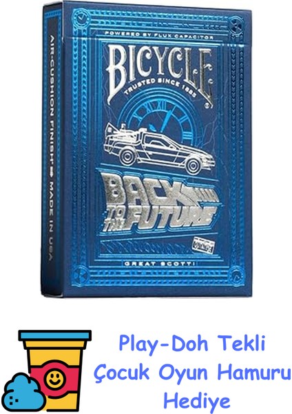 ® Back To The Future Oyun Kartları + Play-Doh Oyun Hamuru