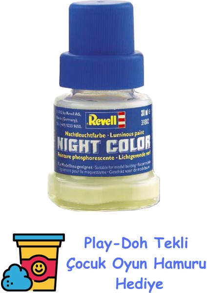39802 – Night Color 30 ml + Play-Doh Oyun Hamuru