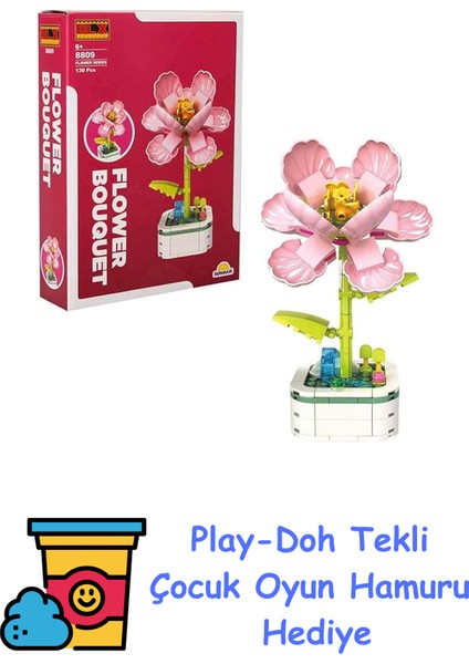Ebegümeci Buketi 8809 + Play-Doh Oyun Hamuru
