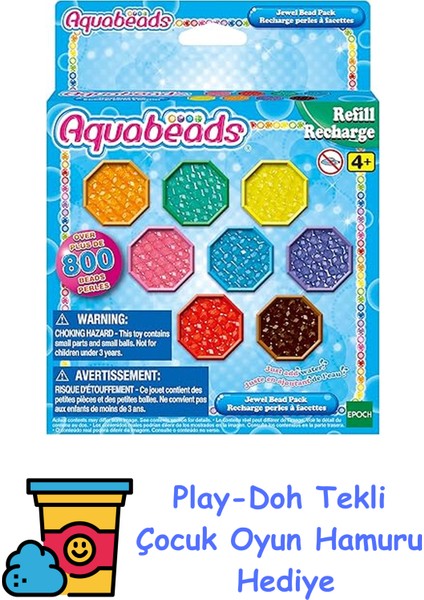 Kristal Boncuk Paketi + Play-Doh Oyun Hamuru