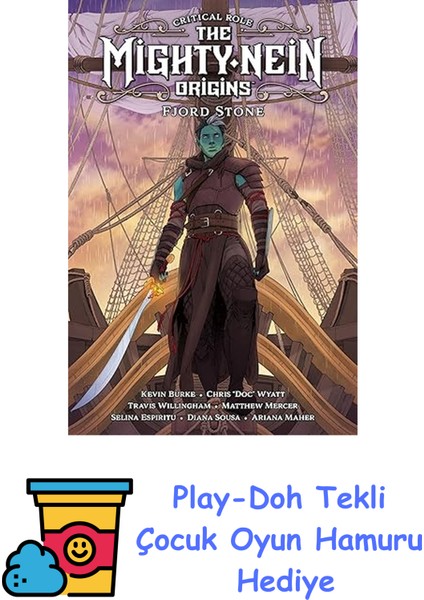 Critical Role: The Mighty Nein Origins - Fjord Stone + Play-Doh Oyun Hamuru
