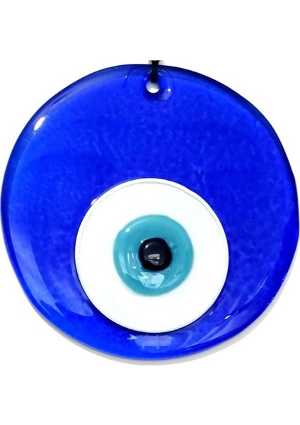 Şeffaf Mavi El Yapımı Cam Nazar Boncuğu Duvar Süsü Hediyelik Eşya fiyatları