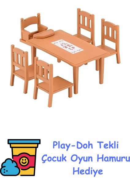 4506– Yemek Masası + Play-Doh Oyun Hamuru