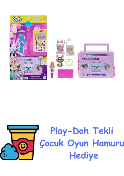 Radyo Temalı Moda Eğlencesi Oyun Seti, Oyuncak + Play-Doh Oyun Hamuru