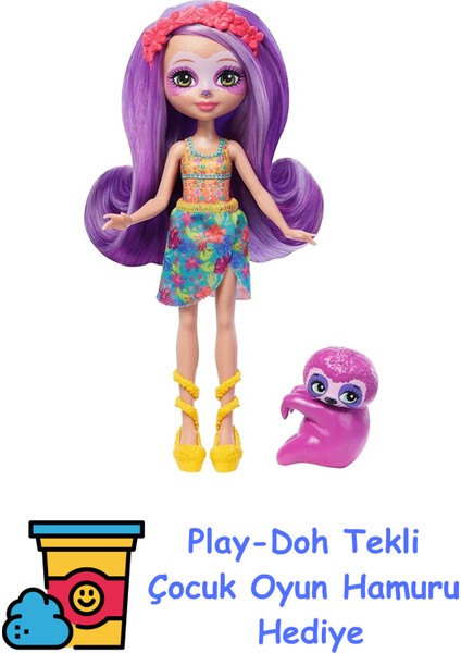 Tembel Hayvan Sabindra ve Hang, Oyuncak + Play-Doh Oyun Hamuru