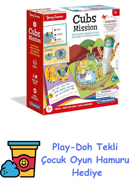 Cubs Mission 75051 + Play-Doh Oyun Hamuru