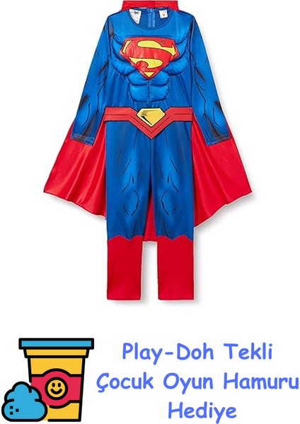 Kaslı Kostüm, 7-9 Yaş + Play-Doh Oyun Hamuru