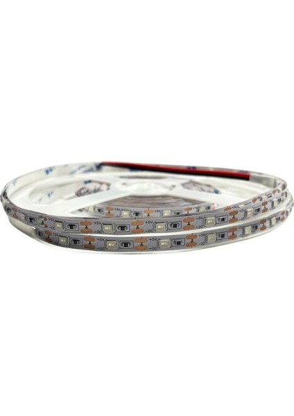 5 Volt Şerit LED 5mm 60 Ledli Yeşil 2835 5V Şerit LED 5m indirimleri