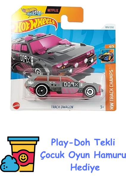Tekli Arabalar Track Dwagon HRY74 + Play-Doh Oyun Hamuru