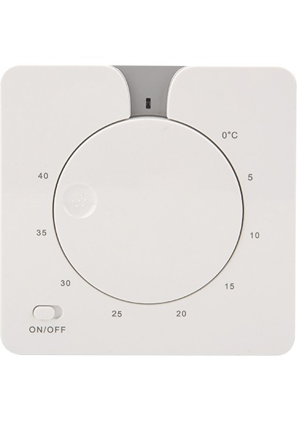 Analog Kablolu Termostat Merallı C430B Beyaz 16A 3.5kw