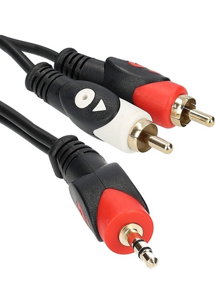 Primex PX-AUX5R 3.5mm Aux Rca Ses Kablosu, 5 Metre Aux Ses Sistemi Kablosu, Aux Rca Ses Kablosu modelleri