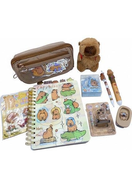 Capybara Cozy Club Set