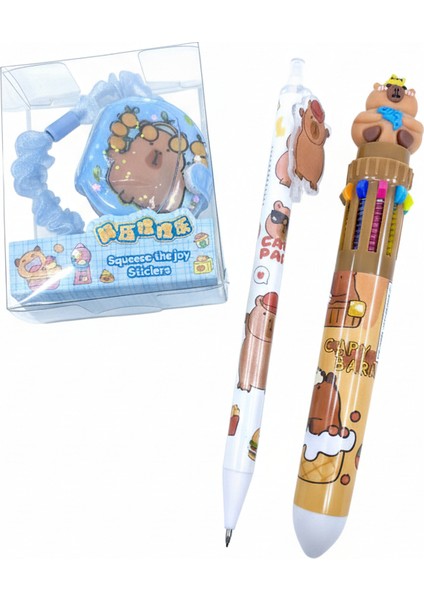 Capybara Cozy Club Set