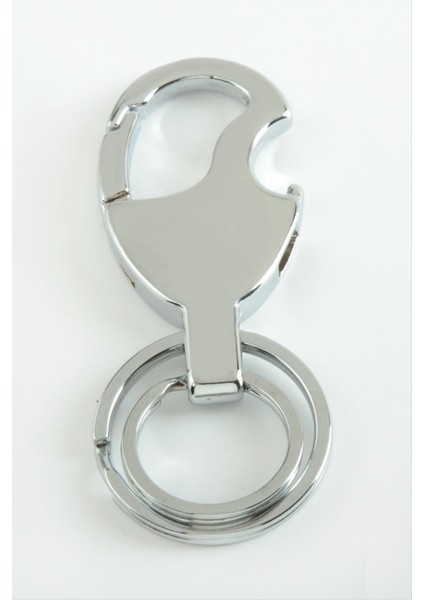 Techmrt Elma Kancalı Metal Anahtarlık-Gümüş Rengi fiyatları