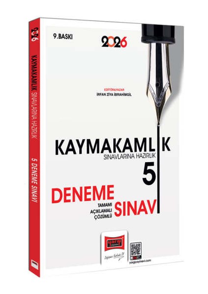Yargı Yayınları 2026 Kaymakamlık Sınavlarına Hazırlık 5 Deneme Sınavı