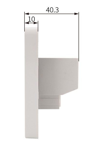 Analog Kablolu Termostat Merallı C430S – Siyah Mat 16A 3.5kw fırsatları