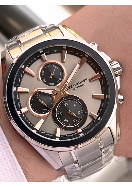 Premium Nişan ve Damatlara Özel 2 Yıl Garantili 5 Atm Erkek Kol Saati+Bileklik E08249.360 fiyatları