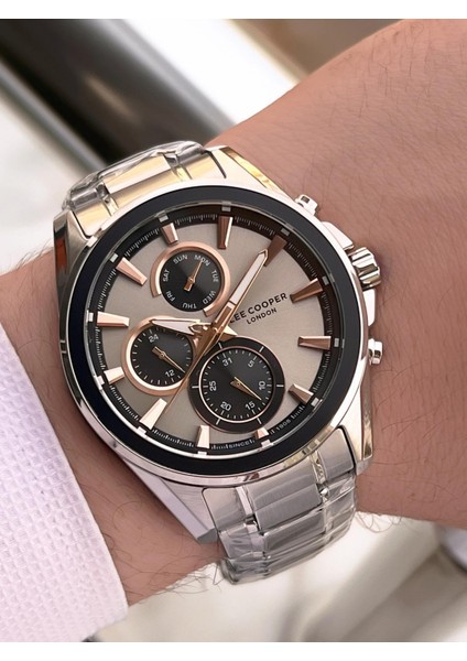 Premium Nişan ve Damatlara Özel 2 Yıl Garantili 5 Atm Erkek Kol Saati+Bileklik E08249.360 modelleri