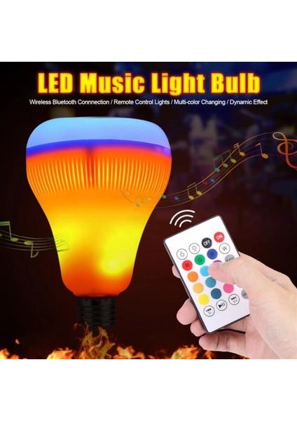 Kumandalı Bluetooth Hoparlör Ampul Ld-37 (5148)