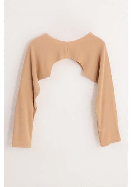 Pınkmark Kadın Içe Giyilen Tesettür Bej 2 Li Paket Bolero Bluz Kolluk MCPMBL25607 indirimleri