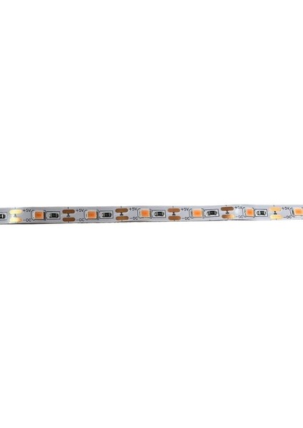 5 Volt Şerit LED 5mm 60 Ledli Mor 2835 5V Şerit LED 5m