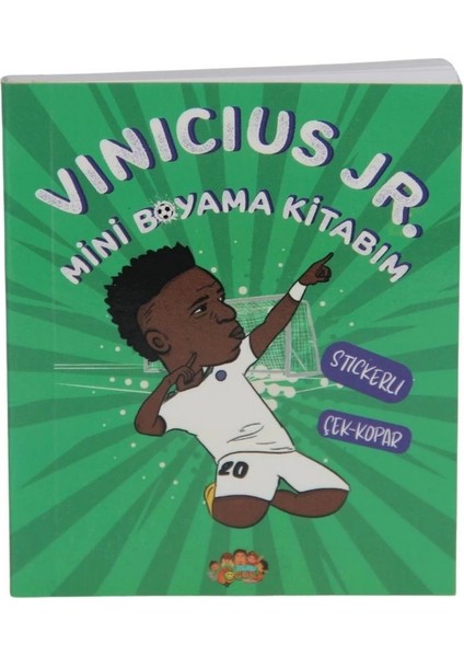 Vinicius Jr Mini Boyama Kitabı